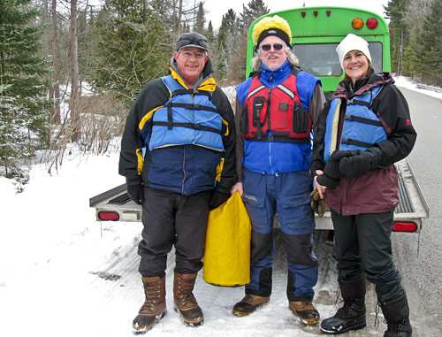 Jordan river winter rafting